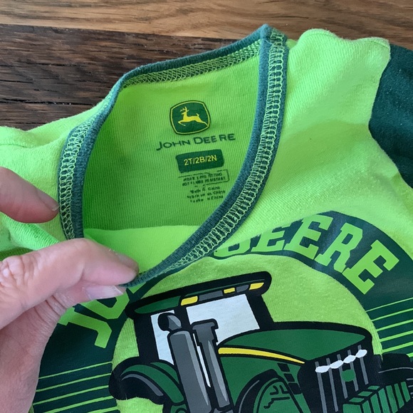 John Deere Pajamas John Deere Boys Pjs Tractor John Deere 2 Piece